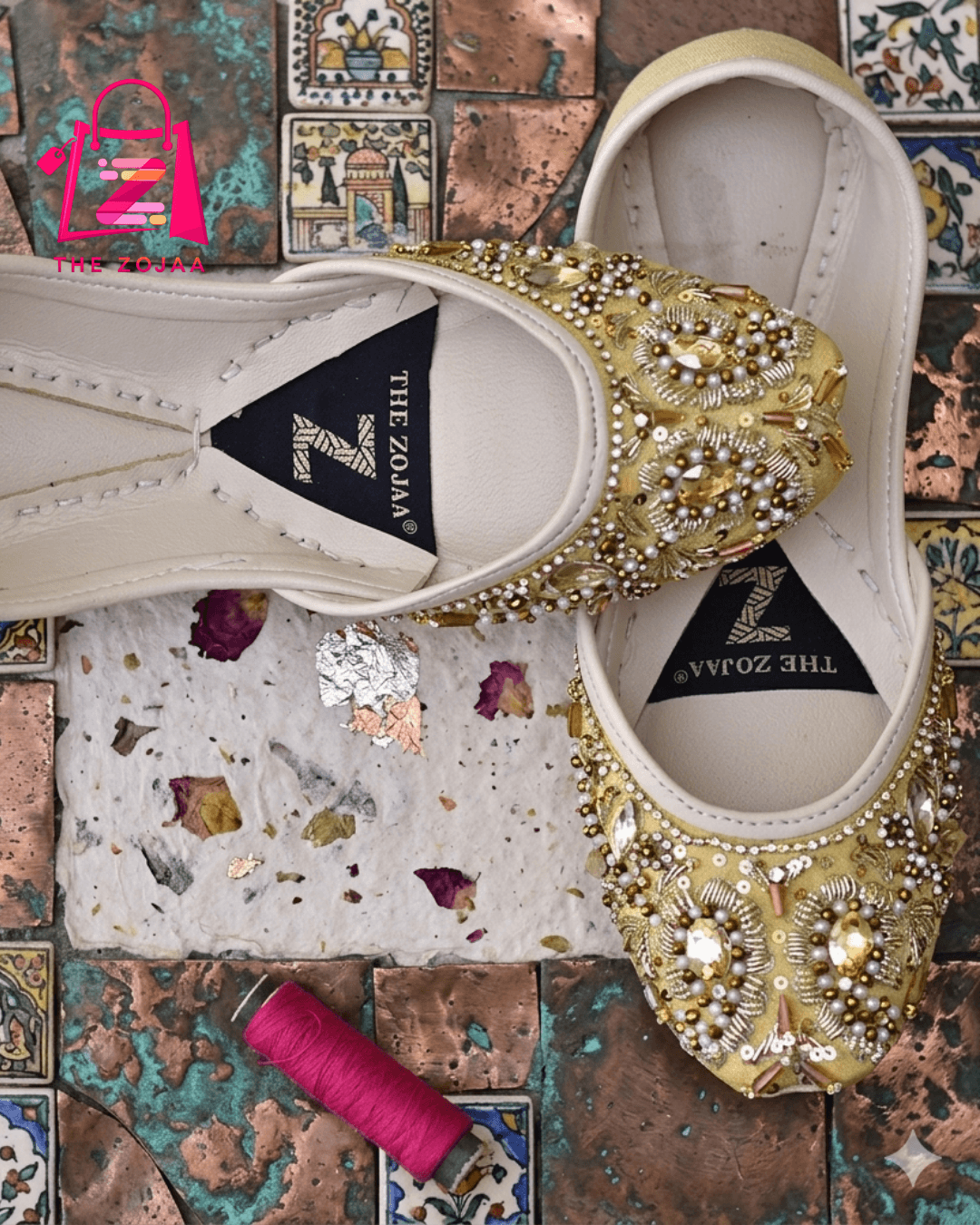 Golden Radiance Luxe Khussa