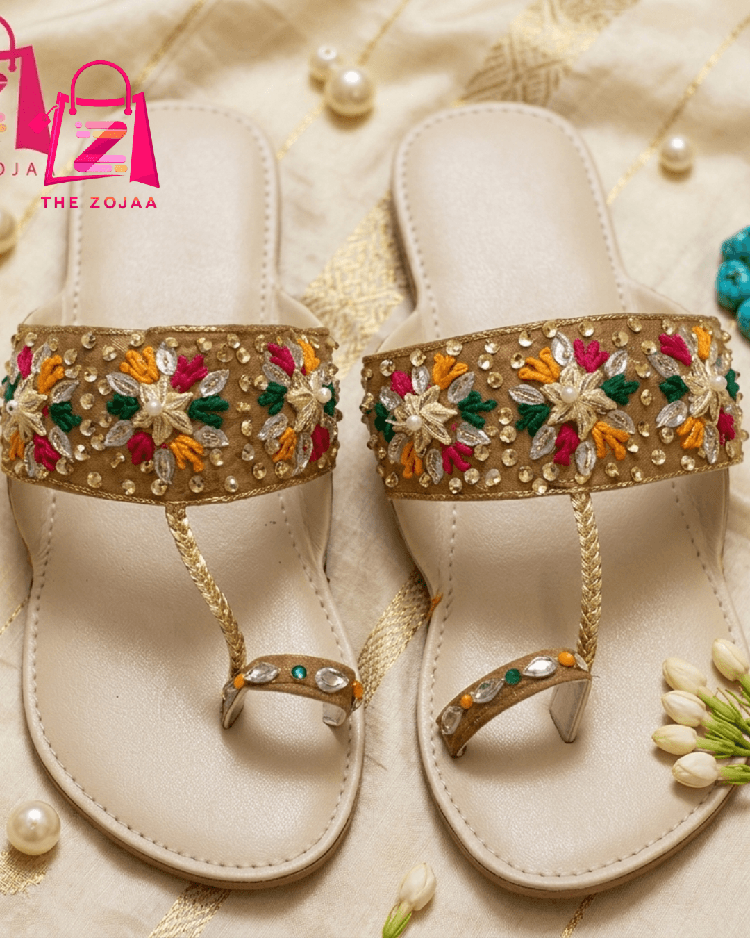 Golden Petals Kolhapuri