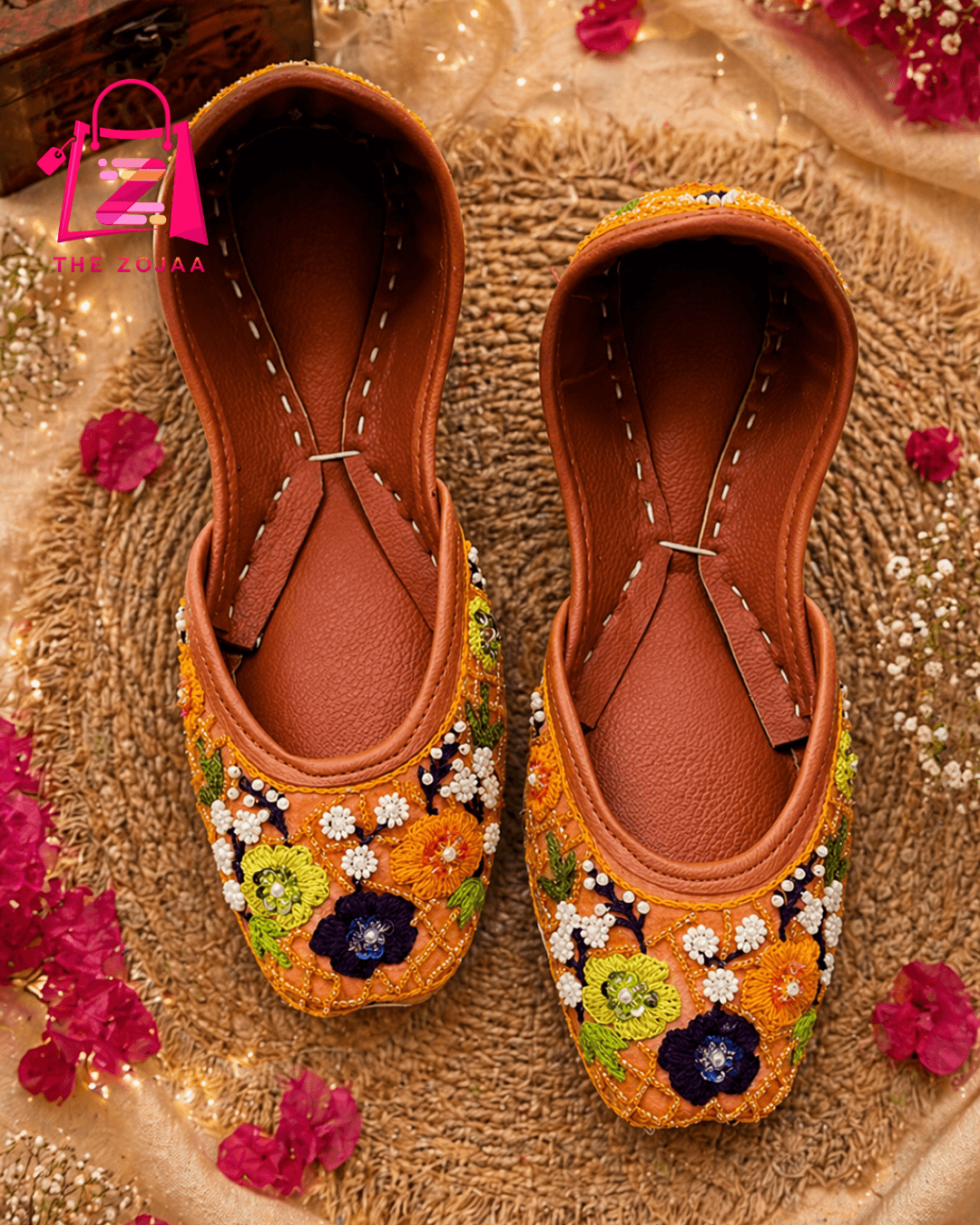 Gulnaar Glow Khussa 