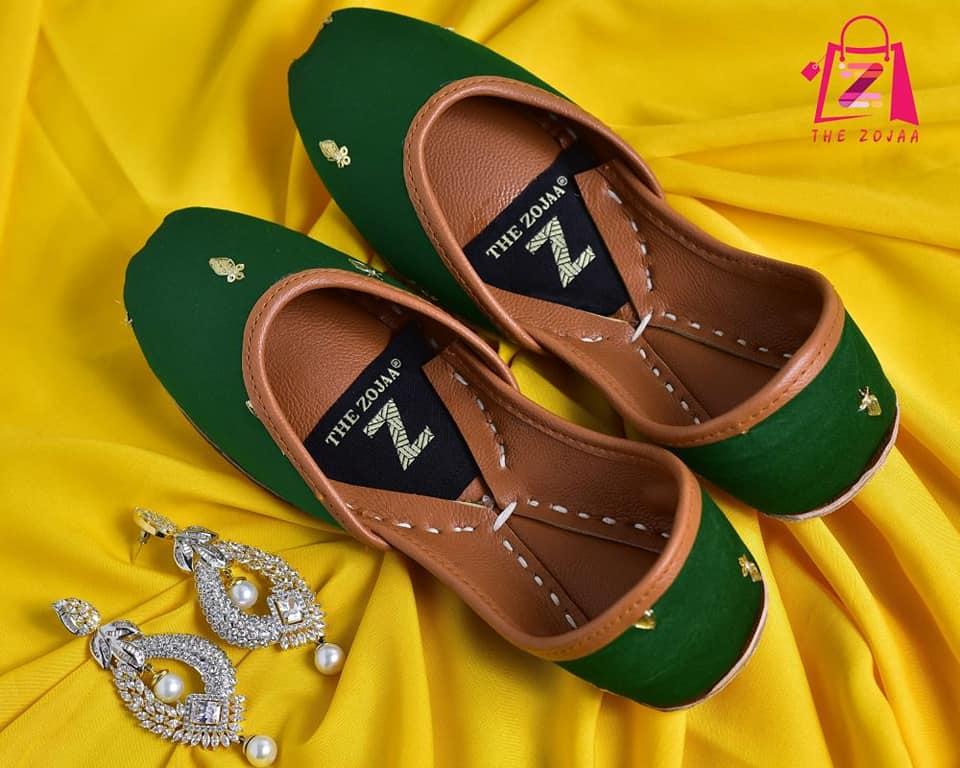 Emerald Green Khussa