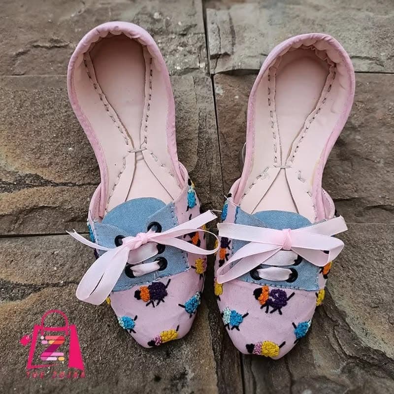 Gulabo Khussa Style Brogues